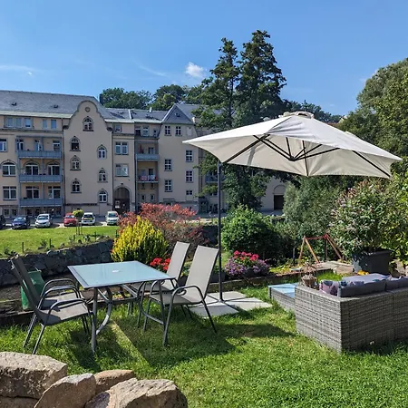 Apartment F0 - Urlaubsmagie - Kleine Voll Ausgestattete Mit Gemeinschaftsgarten, -pool & -sauna