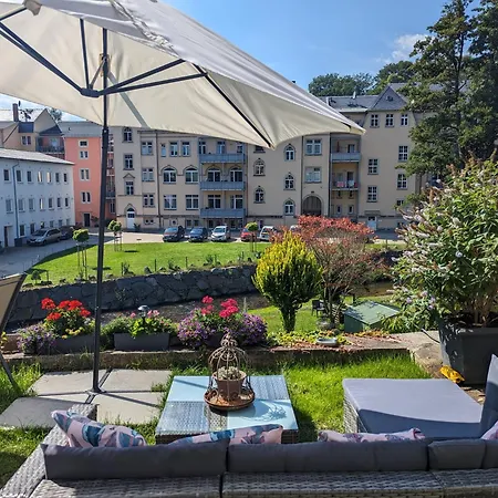 F0 - Urlaubsmagie - Kleine Voll Ausgestattete Mit Gemeinschaftsgarten, -pool & -sauna Apartment Sebnitz