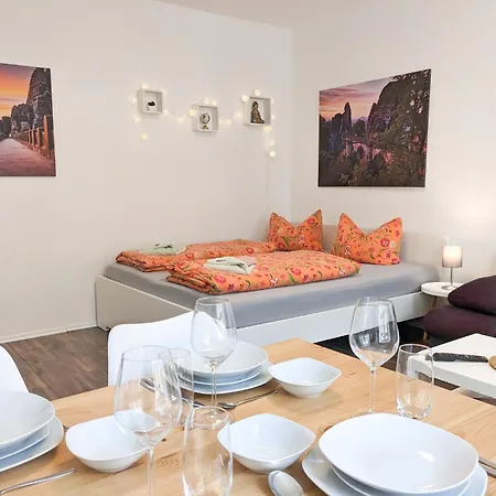 F0 - Urlaubsmagie - Kleine Voll Ausgestattete Mit Gemeinschaftsgarten, -pool & -sauna Apartamento *