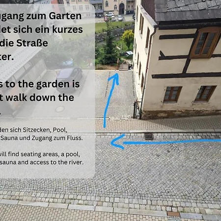 F0 - Urlaubsmagie - Kleine Voll Ausgestattete Mit Gemeinschaftsgarten, -pool & -sauna Apartment Sebnitz