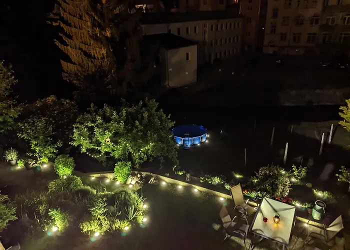 شقة F0 - Urlaubsmagie - Kleine Voll Ausgestattete Mit Gemeinschaftsgarten, -pool & -sauna *