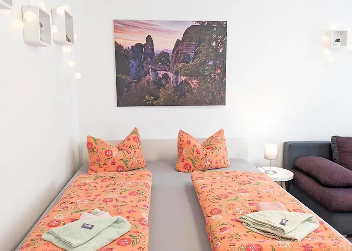 شقة F0 - Urlaubsmagie - Kleine Voll Ausgestattete Mit Gemeinschaftsgarten, -pool & -sauna *