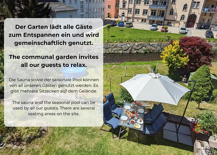 F0 - Urlaubsmagie - Kleine Voll Ausgestattete Mit Gemeinschaftsgarten, -pool & -sauna شقة *